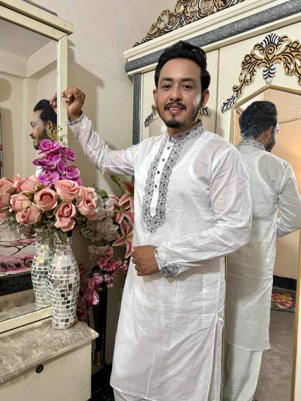 Indian Cotton Panjabi – Elegant & Comfortable