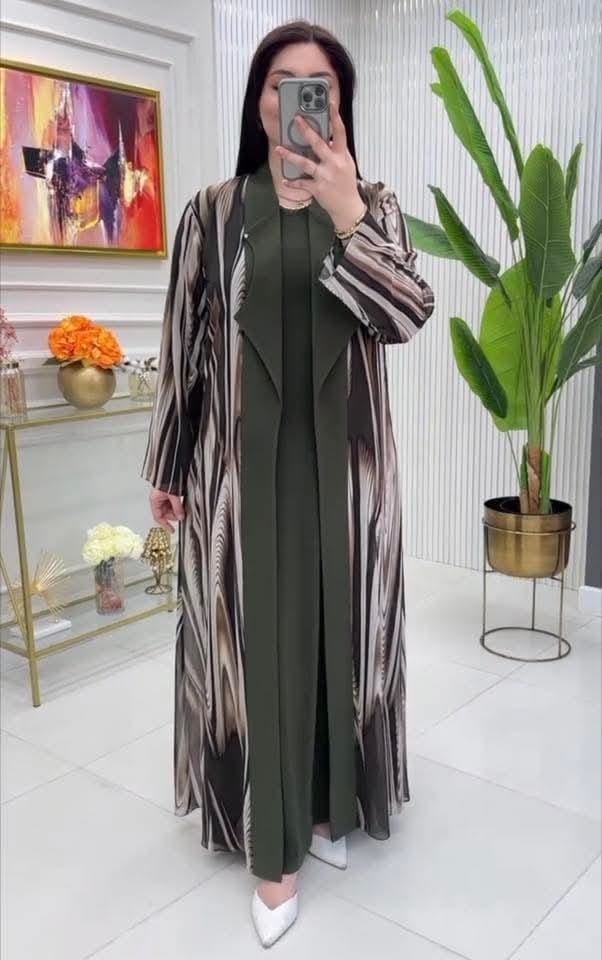 Digital Print Koti Borkha - Dubai Cherry কাপড় | Mohadebpur Naogaon Durga Puja Collection